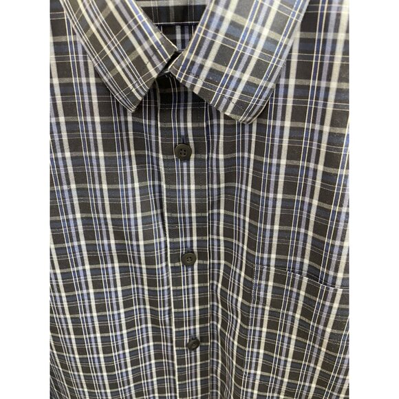 Men's Slim Fit  M Untuck It Button Down Wrinkle Free, 100% Cotton Shirt - Picture 4 of 10